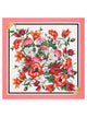 Dolce & Gabbana Silk Twill Floral Print Scarf