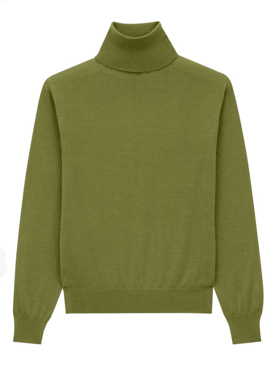 Saint Laurent Cashmere, Wool And Silk Turtleneck Pullover