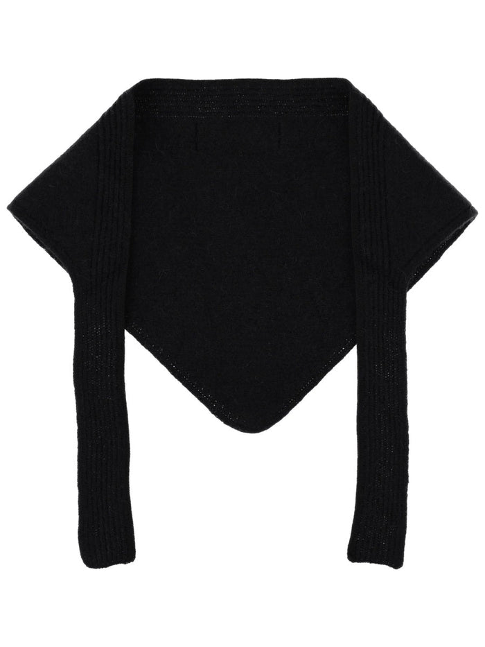 Jacquemus Grosgrain Logo Shawl