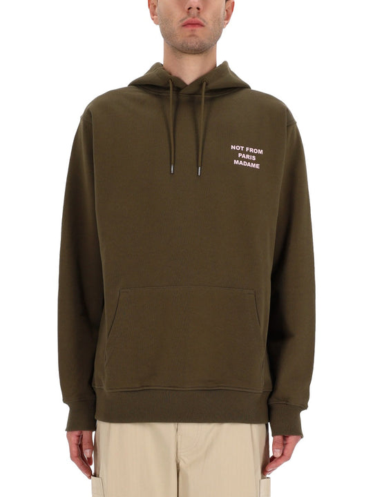 Drôle De Monsieur "Slogan" Sweatshirt