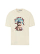 Msgm "Kitty" Logo T-Shirt