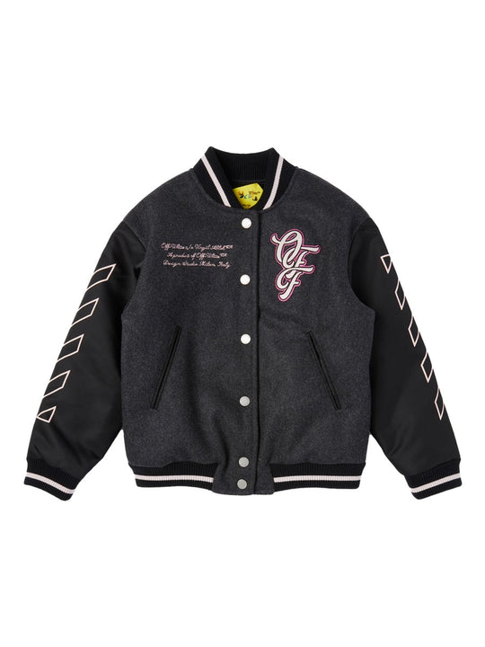 Off-White "Varsity" Logo Jacket