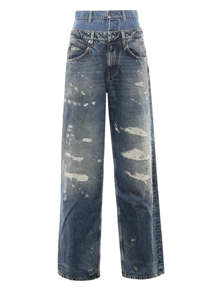 Dolce & Gabbana Double Layer Denim Jeans