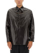 Mm6 Maison Margiela Shiny Linen Shirt