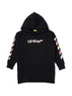 Off-White "Watercolor Hoodie" Dress