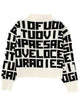 Msgm "Msgm X Caterina Frongia" Lettered Sweater