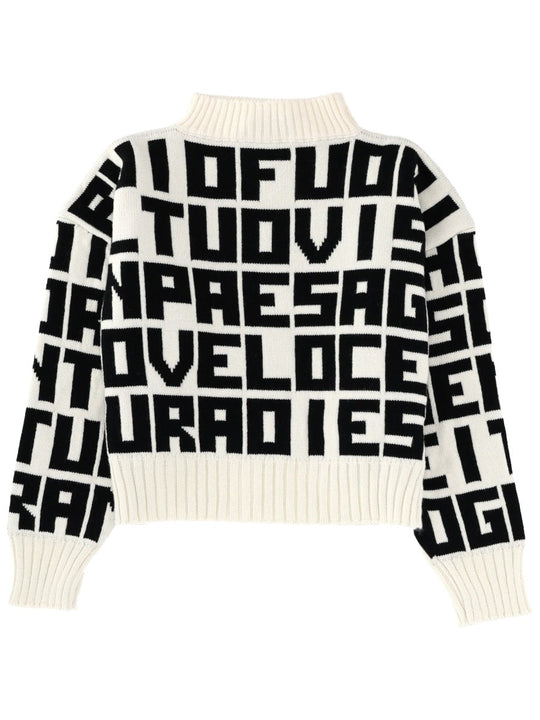 Msgm "Msgm X Caterina Frongia" Lettered Sweater