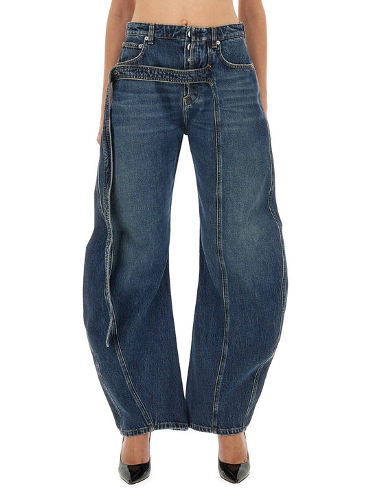 Jean Paul Gaultier Low-Rise Jeans