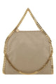 Stella Mccartney Cappuccino Shaggy Deer Mini Falabella Handbag