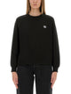 Kenzo Cotton Sweatshirt With "Happy Tiger" Patch