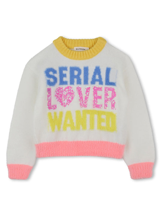 Billieblush Pull "Serial Lover Wanted"