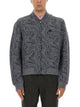 Etro Jacquard Bomber Jacket With Logo