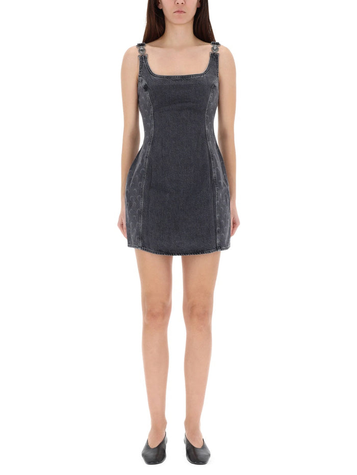 Marine Serre "Moon Laser" Mini Dress