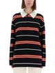 Guest In Residence "Striped Rugby" Polo Shirt