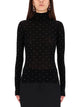 Rabanne "Secon-Skin" Efect Mesh With Studs