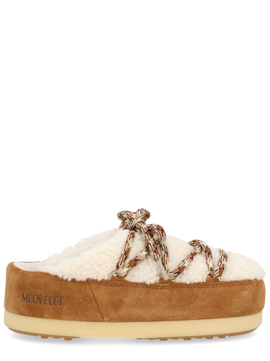 Moon Boot Shearling "Evx" Mules