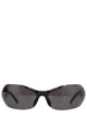 Balenciaga "Afterhour Oval" Sunglasses
