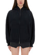 Balenciaga "Flipped" Zippered Sweatshirt