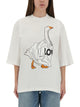 Moschino "Goose" Jersey T-Shirt