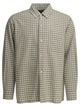 Beams Plus Open Bd Sucker Beige Cotton Linen Casual Shirt