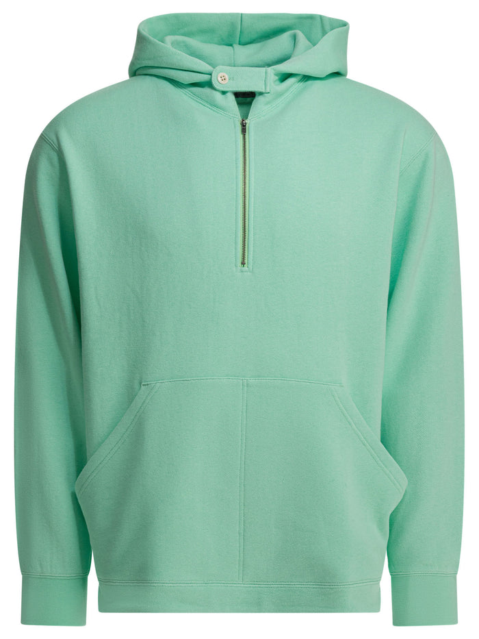 Beams Plus Green Cotton Sweatshirt