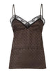 Fendi "Jacquard Ff" Top