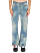 Off-White "Diag Raw Patch" Jeans