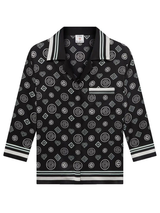 Casablanca "Monogram" Pajama Shirt