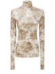 Ganni Floral Print Top