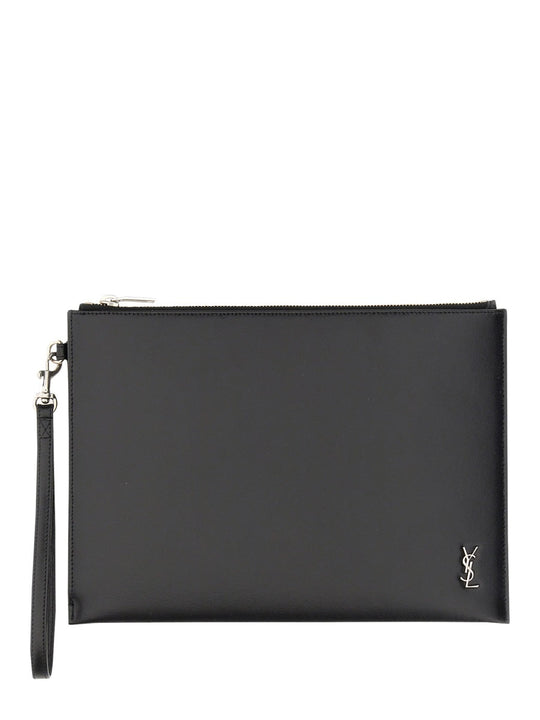 Saint Laurent Tablet Holder "Tiny Cassandras" Small