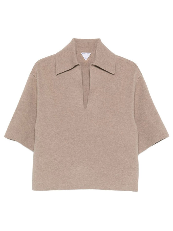 Bottega Veneta Cashmere Polo Shirt