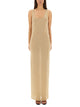 Saint Laurent Lurex Knit Dress