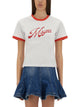 Msgm Tshirt With Logo