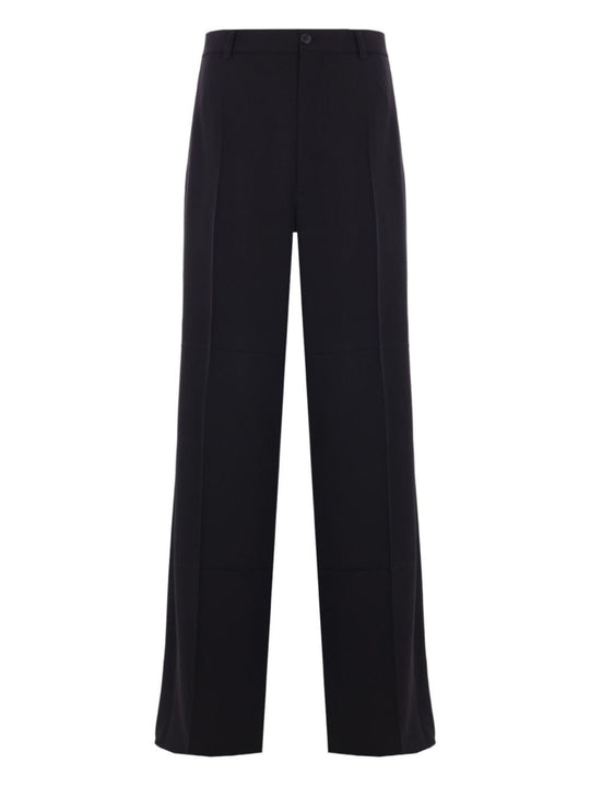 Balenciaga Wool Blend Tailored Pants