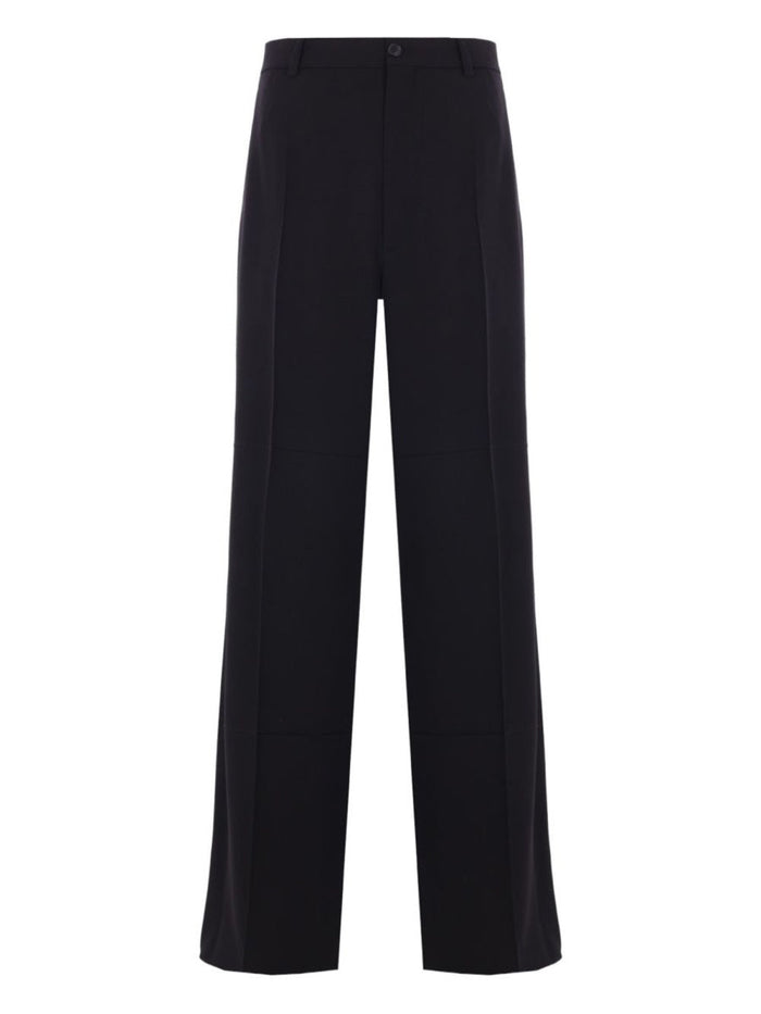 Balenciaga Wool Blend Tailored Pants
