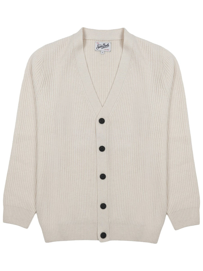 Mc2 Saint Barth Cardigan In Lana