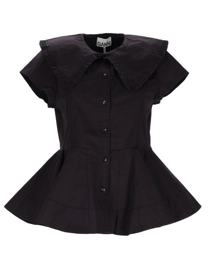 Ganni Ruffle Shirt