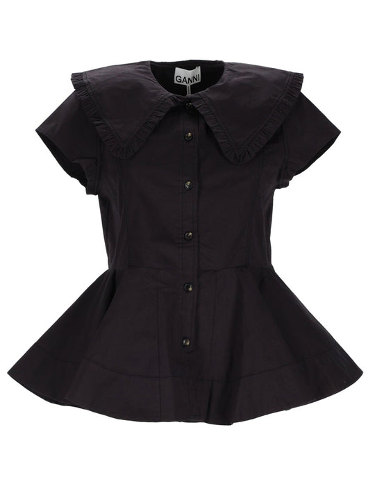 Ganni Ruffle Shirt