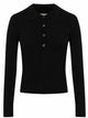 Michael By Michael Kors Long-Sleeved Polo Shirt