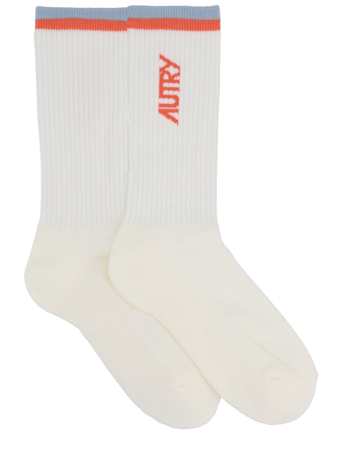 Autry Socks With Logo