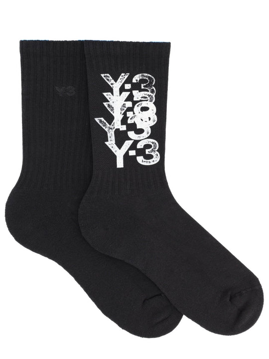 Y - 3 Socks With Logo