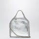 Stella Mccartney Falabella Micro Tote Bag In Silver