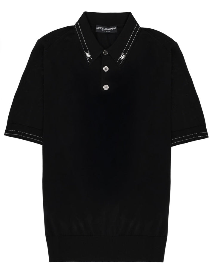 Dolce & Gabbana Silk Polo.