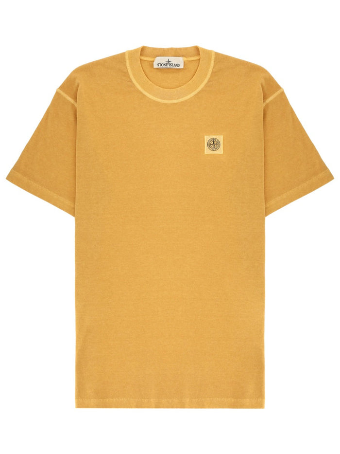 Stone Island T-Shirt With Logo Patch
