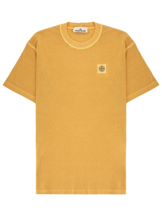 Stone Island T-Shirt With Logo Patch