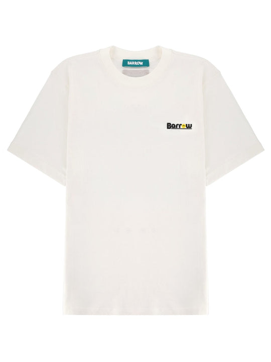 Barrow T-Shirt Con Logo E Stampa