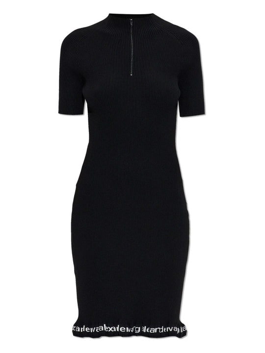 Alexanderwang.t Midi Dress With Logo