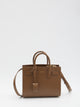 Saint Laurent Brown Leather Nano Sac De Jour Handbag