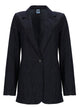 Aspesi Single-Breasted Denim Jacket