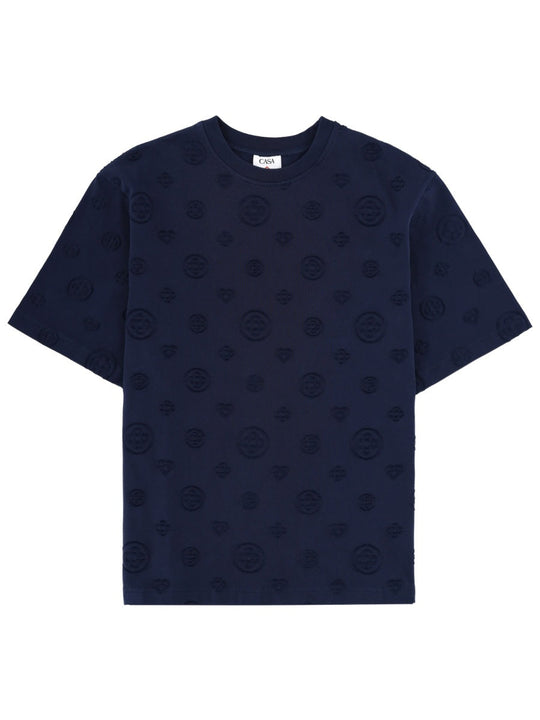 Casablanca T-Shirt With Monogram Details